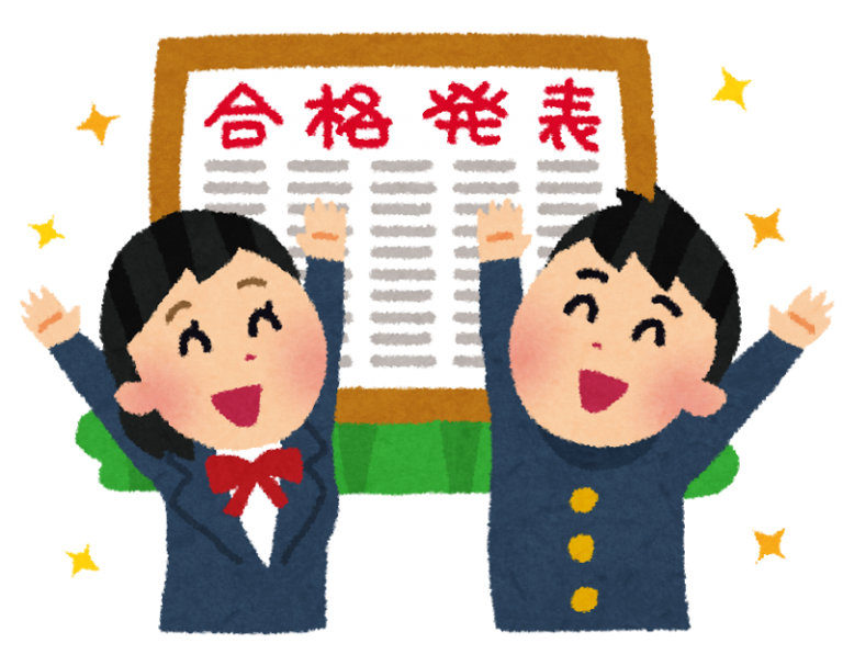 私立高校入試 合格発表