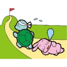 ウサギと亀は亀が勝つけど、受験では？！