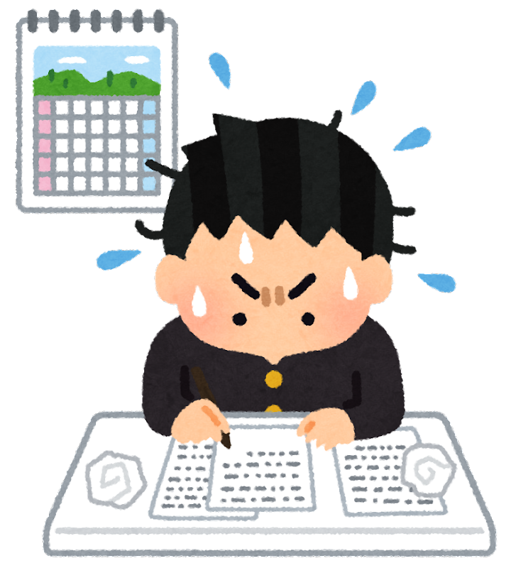 1学期の通知表が悪かった中学生が、夏休みに立て直すためにやるべきこと