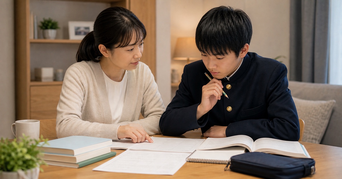 金沢市の中学生向け|期末テスト前に親が確認したい5つのポイント