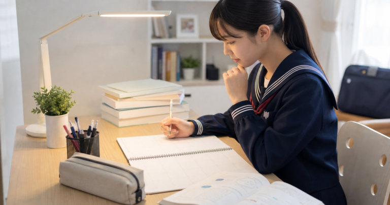 金沢市の中学生向けに期末テスト2週間前の勉強計画を解説する記事のアイキャッチ