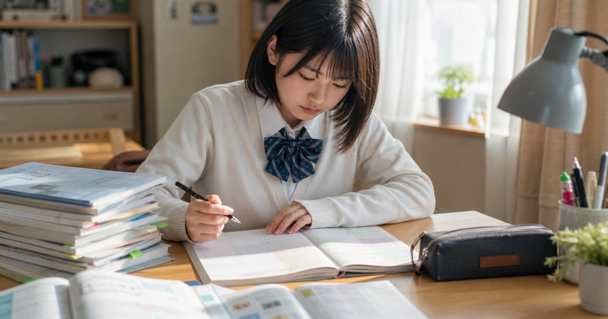 高1の2学期で成績が下がる高校生が、9月に見直すべき勉強の進め方